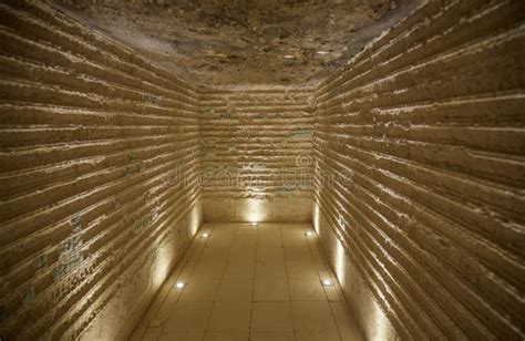 Inside the Step Pyramid of Djoser, Saqqara, Egypt Stock Image - Image ...