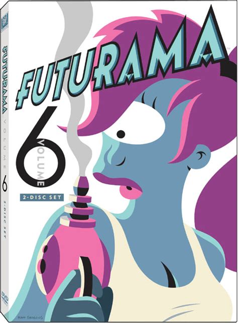 [updated] futurama volume 6 blu-ray/dvd cover, release date + extra ...