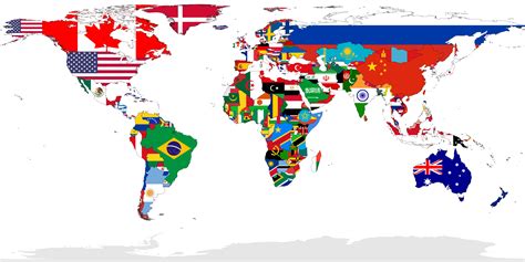 پرونده:Flag-map of the world.svg - ویکی‌گفتاورد