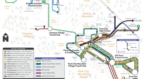 2024 Park City winter transit map released - ParkCity.guide