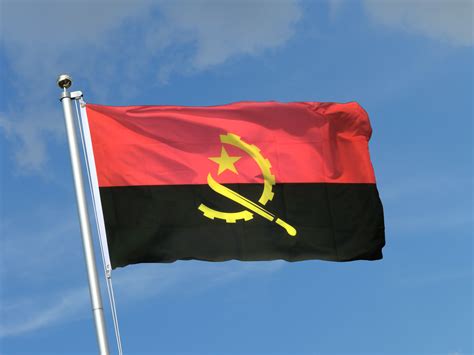 Angola - 3x5 ft Flag (90x150 cm) - Royal-Flags