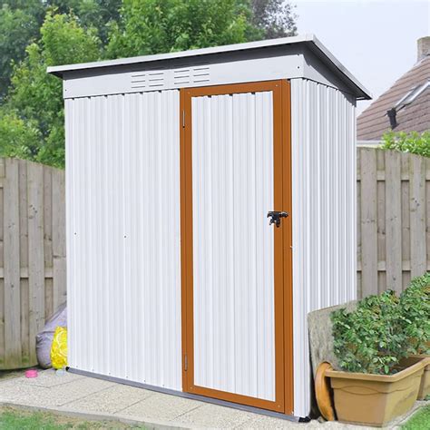 Buy Small Shed Outdoor Storage Shed 5 x 3 FT Outside Storage Sheds ...