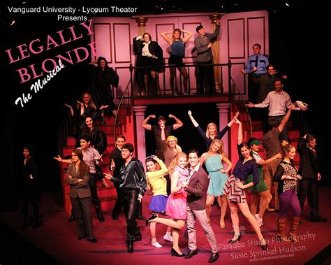 Legally Blonde: The Musical cast | Legally blonde musical, Legally ...