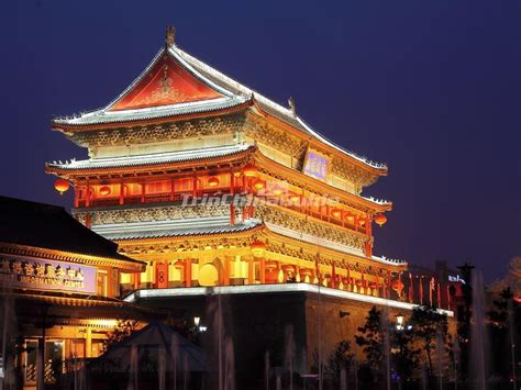 Xi'an Drum Tower - Xian Drum Tower Pictures, Shaanxi