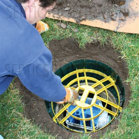 Polylok 12" Septic Tank Riser Safety Screen - 3017-SS - Free Shipping