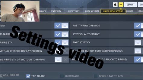 Call Of Duty Mobile Settings - YouTube