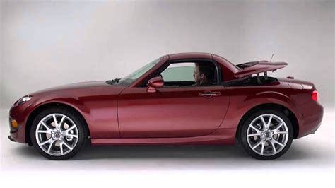 How to use the power retractable hard top on the 2015 MX-5 Miata - YouTube