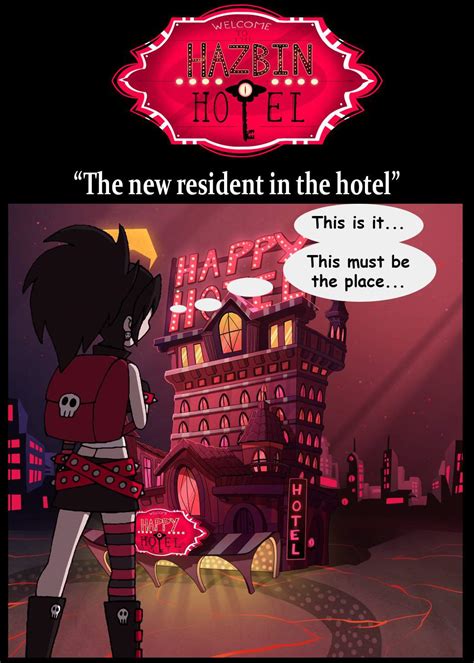 Hazbin Hotel OC Comic: The new resident in the hotel | Hazbin Hotel ...