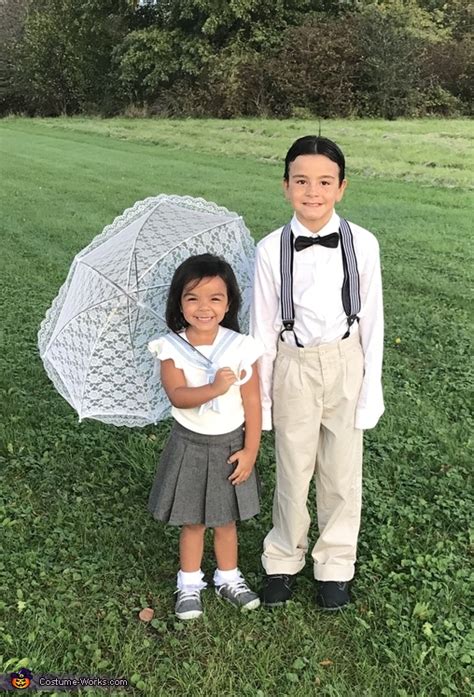 Alfalfa and Darla Kids Costume