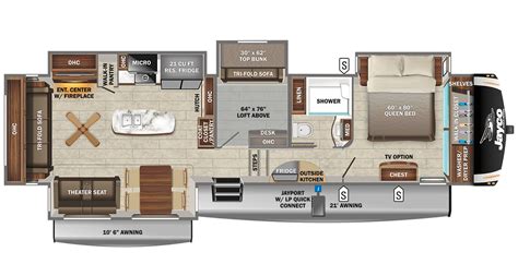 5th Wheel Front Bunkhouse Floor Plans - Carpet Vidalondon