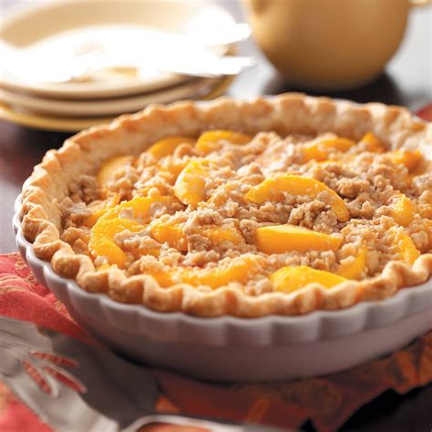 Mom's Peach Pie Recipe | Taste of Home