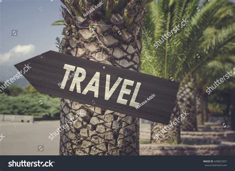 Travel Arrow Stock Photo 429823357 : Shutterstock