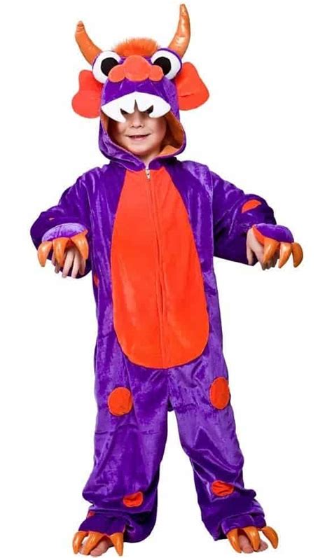 Kids Purple Mini Monster Costume