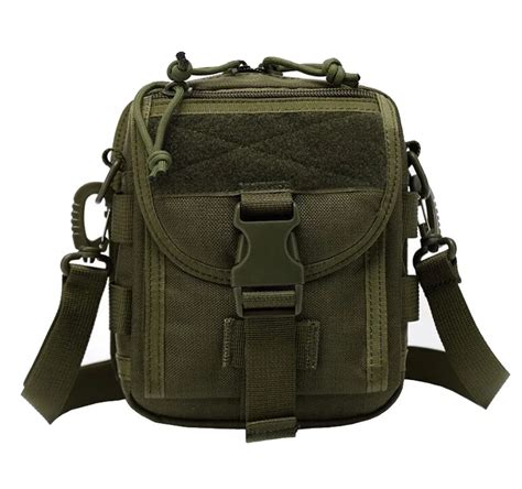 Waterproof Military Tactical Bag Nylon Molle Waist Pack Hiking Fishing ...