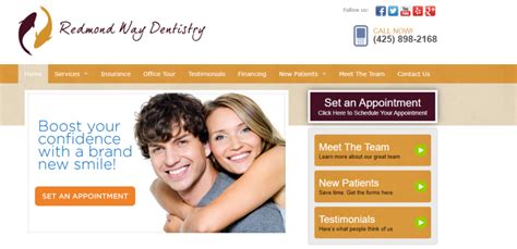 Redmond Way Dentistry | Web Design Outsourcer LLC