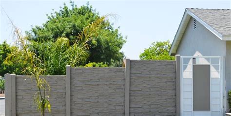 Precast Concrete Fencing - Landscaping Network