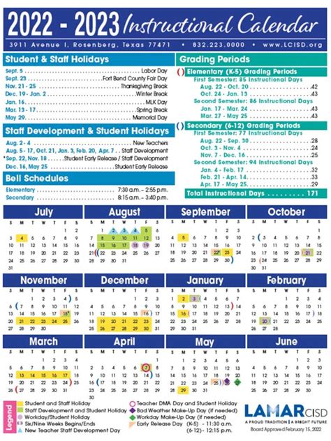 LCISD Calendar 2025-2026: A Comprehensive Overview - Calendar January ...