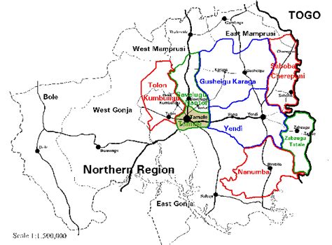 Maps of Tamale