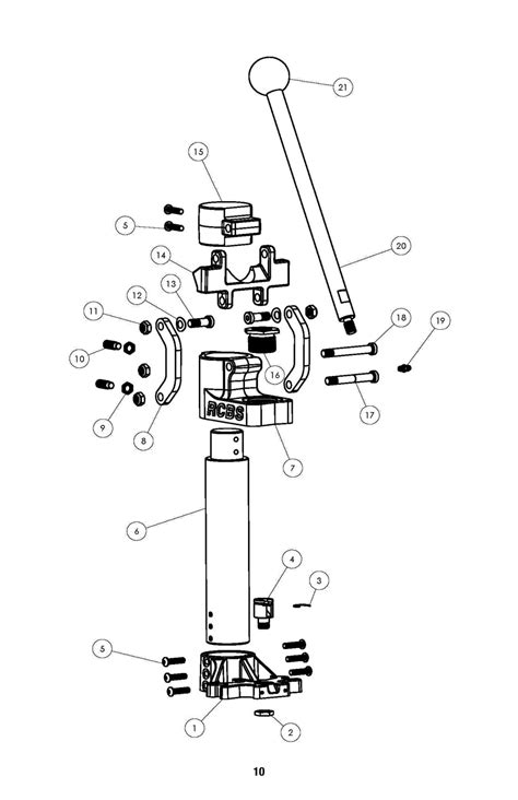 Summit, Press parts list | RCBS Summit Reloading Press User Manual ...