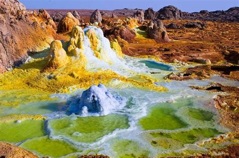 Dallol, Ethiopia, The Hottest Green Crater on Earth – InspirationSeek.com