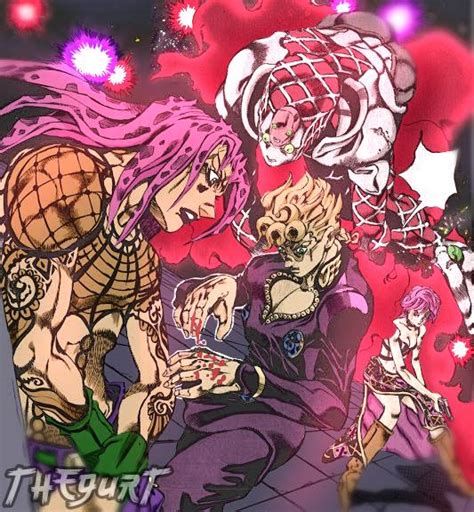 Giorno vs Diavolo by theGurt on DeviantArt