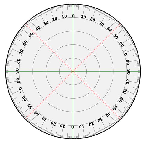 Full Circle Protractor Template Printable | www.pixshark.com - Images ...