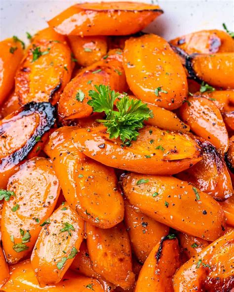 Roasted Honey Glazed Carrots |Healthy Fitness Meals