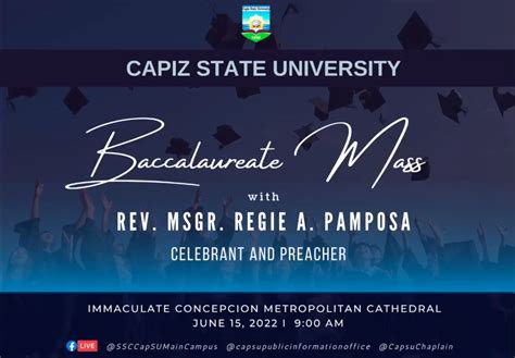 Capiz State University Baccalaureate Mass | Capiz State University