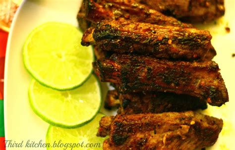 Third Kitchen: Grilled Pork Ribs