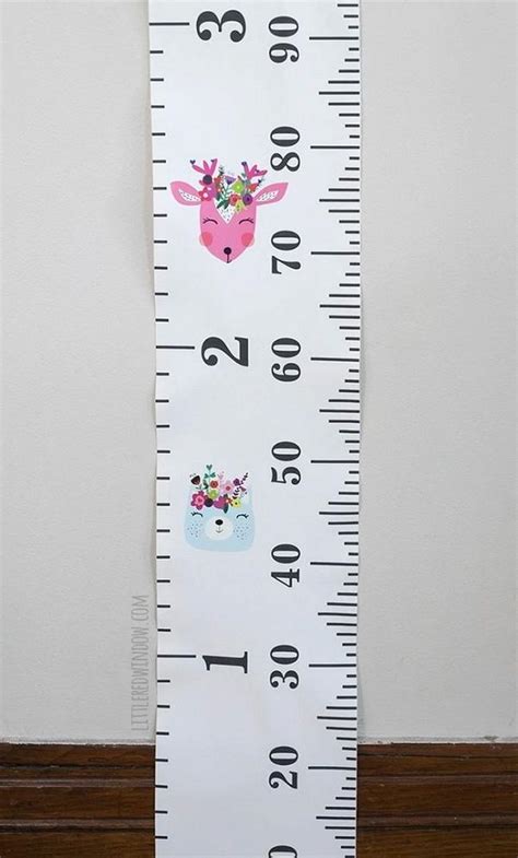 15 DIY Height Chart Ideas For Kids - Mint Design Blog