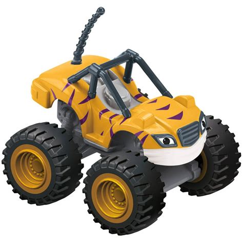 Nickelodeon Blaze and the Monster Machines Blaze Stripes Basic Vehicle ...