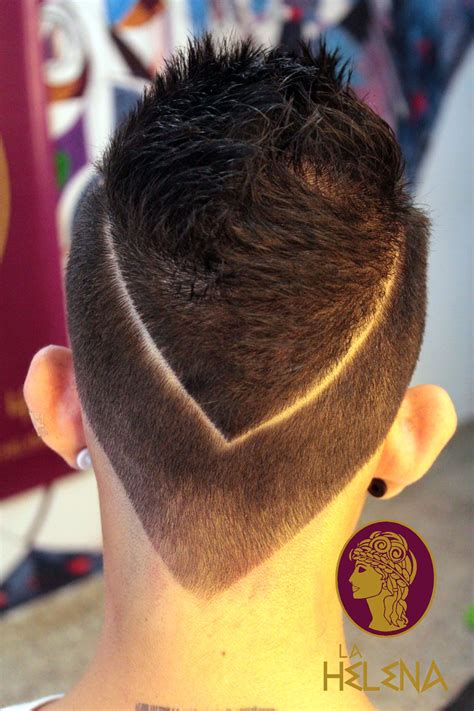 triangle effect fade haircut