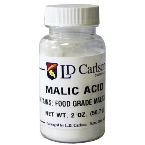 Malic Acid - 2 oz. - Michigan Brew Supply - Home Brewing Beer Supplies ...