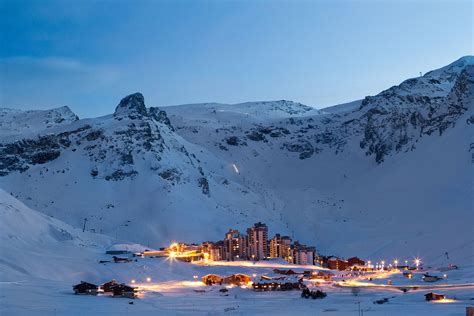 Tignes in France. One of the best loved ski resorts in the Alps http ...