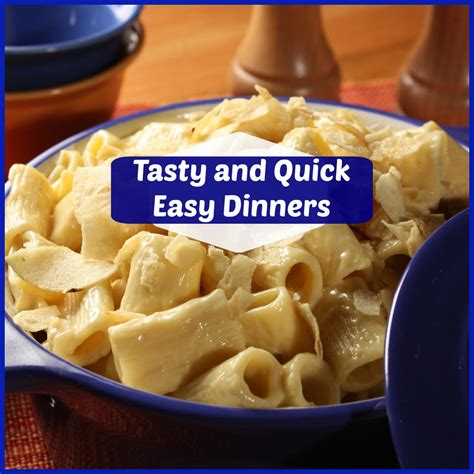 11 Tasty and Quick Easy Dinner Recipes | MrFood.com