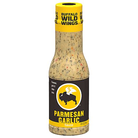 Buffalo Wild Wings Sauce, Parmesan Garlic 12 fl oz | Shop | Market Basket