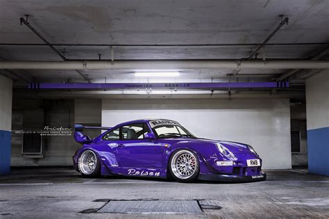 Wide and Fierce: Purple Porsche 911 Gets a Custom Body Kit — CARiD.com ...