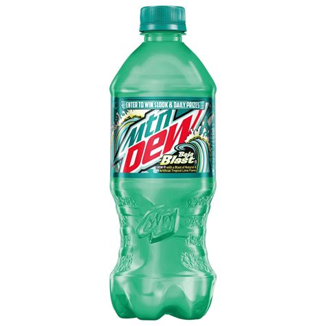 Mountain Dew Baja Blast Tropical Lime Soda - Shop Soda at H-E-B