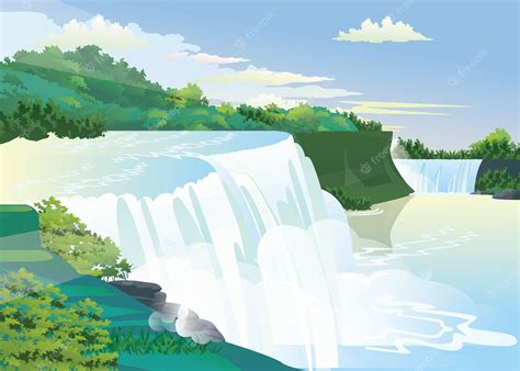 Niagara falls Vector Image - 1621126 | StockUnlimited - Clip Art Library