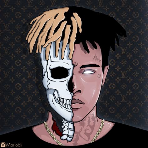 Xxxtentacion paintings search result at PaintingValley.com