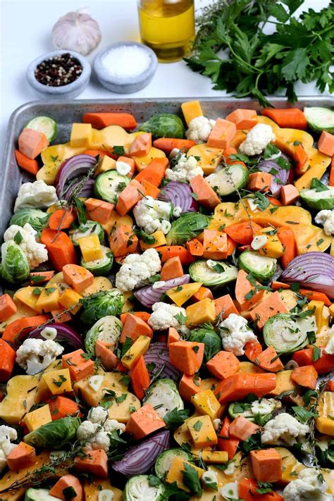 Roasted Fall Vegetables Recipe - Vegan in the Freezer