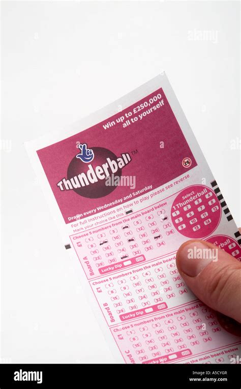 thunderball, ticket, national, lottery, prize, money, risk, gamble, bet ...