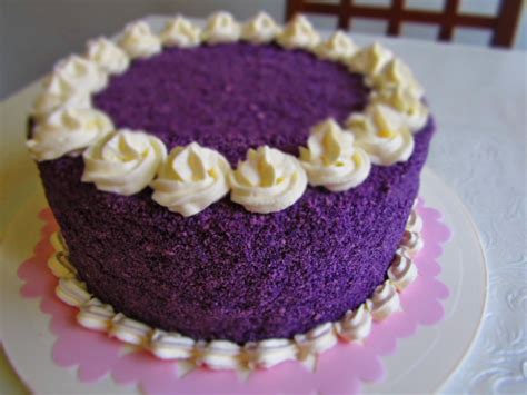 Red ribbon ube cake roll Idea | btownbengal