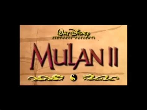 Mulan 2 trailer reversed - YouTube