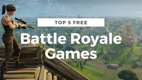 Top 5 Free Battle Royale Games on Steam - 2023 - YouTube