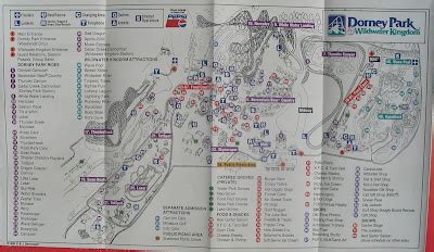 NewsPlusNotes: Dorney Park 1996 Map