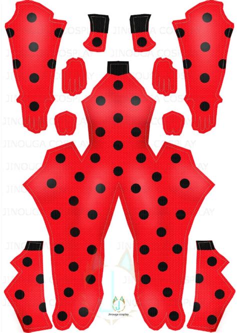 Miraculous Ladybug suit pattern download file | Etsy