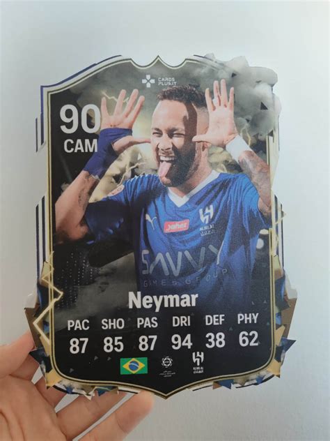 EA Sports FC 24 Ultimate Team Neymar Jr Thunderstruck card gigante ...