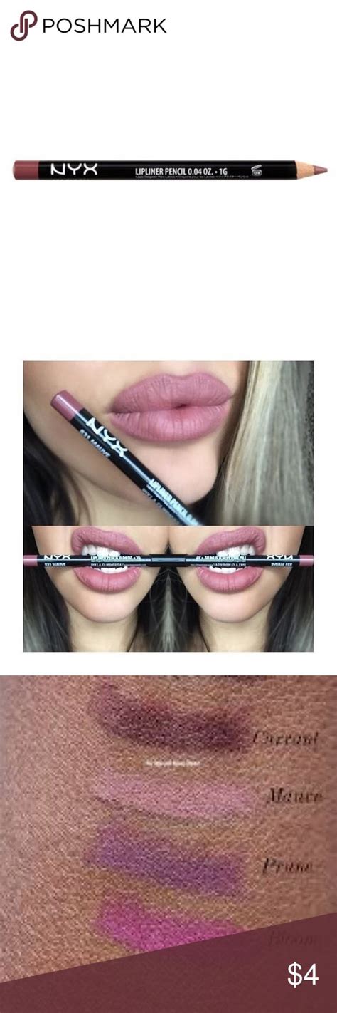 NYX Slim Pencil "Mauve" | Mauve lips, Nyx mauve, Lip liner