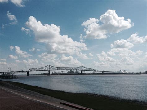 Mississippi River Bridge Baton Rouge Mississippi River, Bay Bridge ...